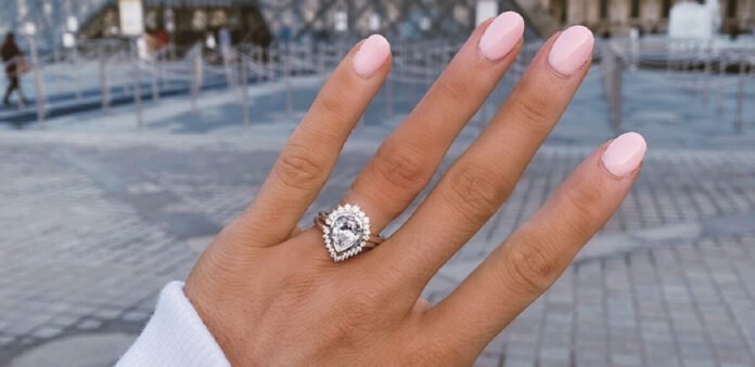 How to Style Your Wedding Band With an Engagement Ring