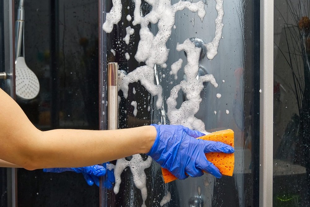 Clean Glass Shower Doors